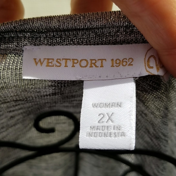 EUC 2X Westport 1962 silver shirt - Picture 4 of 6